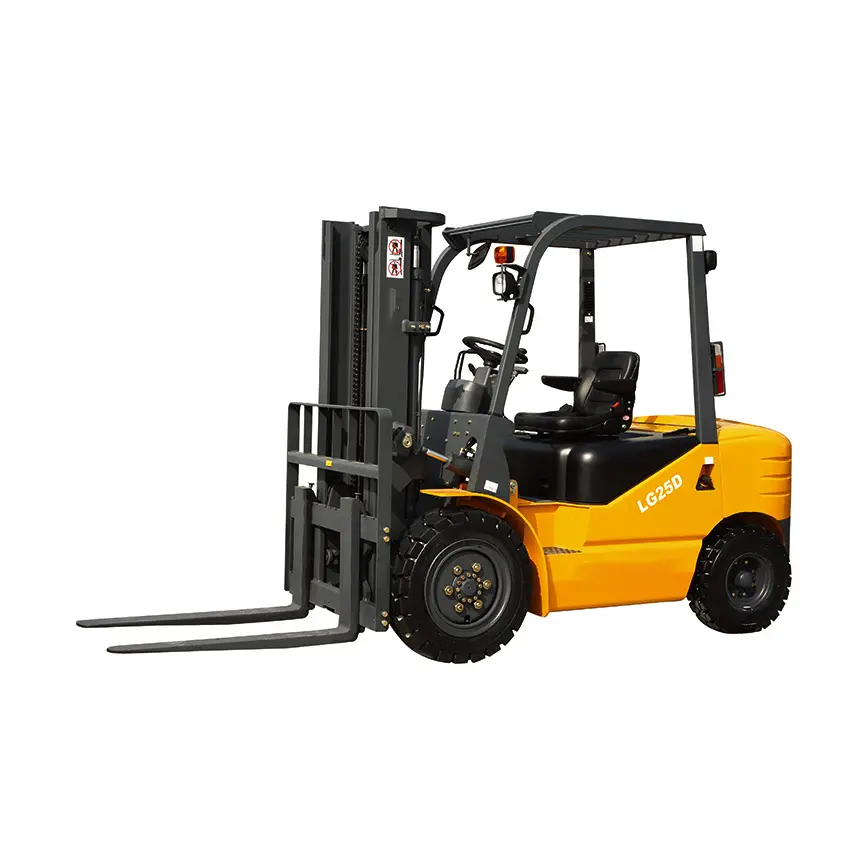 LONKING 2.5 Ton Forklift Bale Clamp 3 Wheels Electric Forklift LG25D