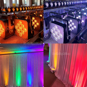 Bothlighting 9X18W Wireless UV UV kablosuz akülü düz LED PAR işık Uplights ile kablosuz DMX kontrol - Product Image 6