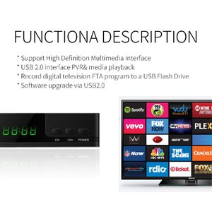 HengliデジタルISDB-T MPEG4 H.264デジタルコンバータ1080P HD FTAチャンネルセットトップボックスクアッドコアISDBT受信セットトップボックス - Product Image 5