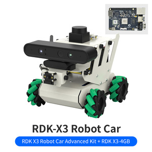 El robot RDK X3 X5 ROS2 con rueda Mecanum logra evitar obstáculos de navegación inteligente a través de la programación Jupyter Lab Python - Product Image 4