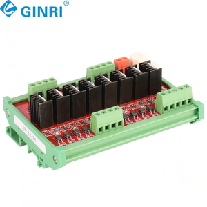 Placa amplificadora de transistores de CC de 8 canales, placa de alimentación, placa PLC, módulo de salida de relé con aislador optoacoplador - Product Image 4