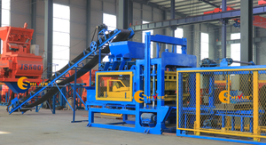 Get Data Entry Jobs Online <strong>QT5</strong>-15 Full-automatic <strong>Block</strong> Making <strong>Machine</strong> Brick Making <strong>Machine</strong> in Pakistan - Product Image 5