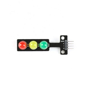 5 pezzi Mini 5V semaforo modulo Display a LED per Arduino rosso giallo verde F5 5mm LED RGB-semaforo Kit elettronico artigianale