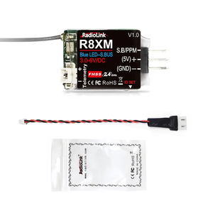 Factory RadioLink R8XM 8CH SBUS&amp;PPM 4KM Range <strong>Mini</strong> Receiver Real-time Built-In Telemetry <strong>Transmitter</strong> for <strong>RC</strong> Controller Drone - Product Image 2