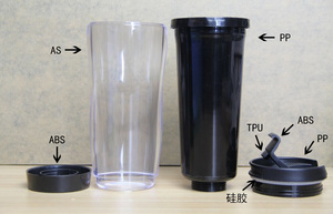 12oz đôi tường nhựa cốc cà phê giấy có thể tháo rời Tự làm cốc du lịch Cốc giấy chèn chèn trang quảng cáo - Product Image 6