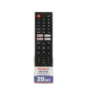 HUAYU URC1699 20 in 1 Universal-TV-Fernbedienung mit Netflix Pakuten-und YouTube-Funktion