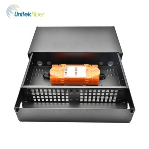 Panel de conexión de fibra óptica ODF de 72 puertos, Puerto SC 2U Montado en Rack, marco de distribución óptica a prueba de polvo - Product Image 6
