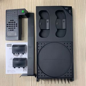 แท่นชาร์จคอนโทรลเลอร์แบบคู่ฐานระบายความร้อนสำหรับ Xbox Series X and Disc Storage ที่ยึดหูฟังเกมคอนโซลอุปกรณ์เสริมกล่อง - Product Image 4