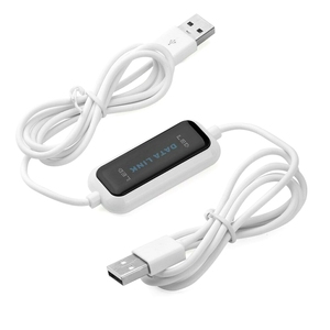 <strong>PC</strong> To <strong>USB</strong> Online Share Sync <strong>Link</strong> Cable Net Direct Data File Transfer Bridge LED Easy Between 2 Computer - Product Image 4
