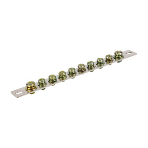 10 Hole 2*15 Neutral <strong>Busbar</strong> for Distribution Box Eletrical Panel Ground bar High Current Ground <strong>Busbar</strong> Terminal Block - Product Image 1