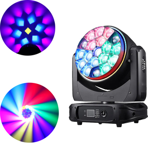 Prezzo di fabbrica 40W RGBW CMY 4 in1 Zoom lavaggio testa mobile luce K15 DMX512 anello LED grandi occhi dell'ape luce da discoteca per palchi - Product Image 4