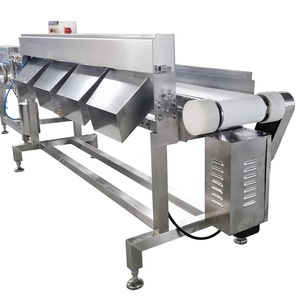 Máquina de classificação automática para frutas carne frango pesando correia transportadora escala indústria alimentar Checkweigher