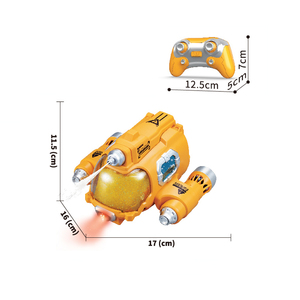 Bemay Toy 2.4G barca telecomandata per piscine e giocattoli lacustre, Battle Battle Spray Gasboat, LED Light Water Toy, veloci RC Boat