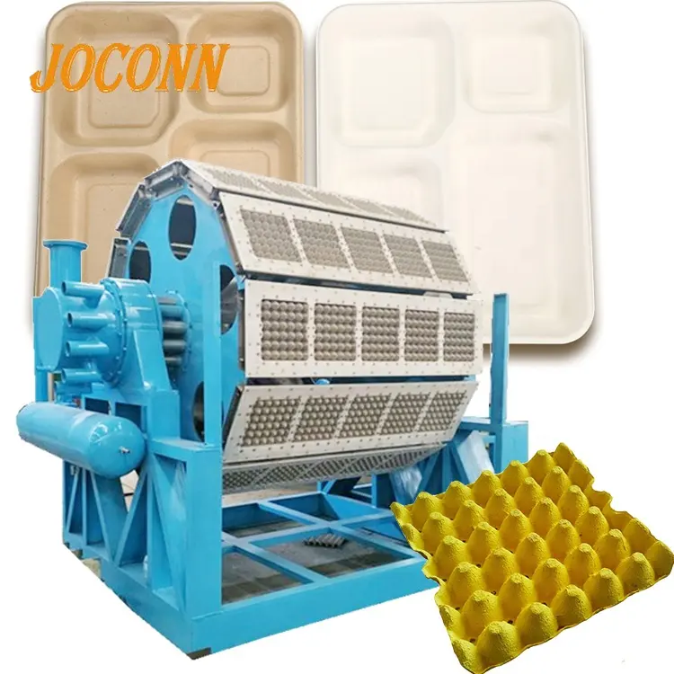 Máquina de fabricação de ovos semi-automática, máquina de fabricação de ovos/reciclável da bandeja do ovo de papel resíduos/biodegradável