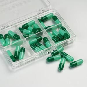 YS colore personalizzato trasparente Plantcapsule Shell capsula vuota n. 0 opzioni di dimensioni di riempimento vegano puro disponibili - Product Image 2