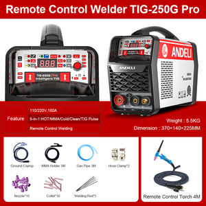 ANDELI 110/220伏冷焊机热/冷/MMA/清洁/TIG脉冲5合1 IGBT逆变器多功能TIG焊机 - Product Image 6
