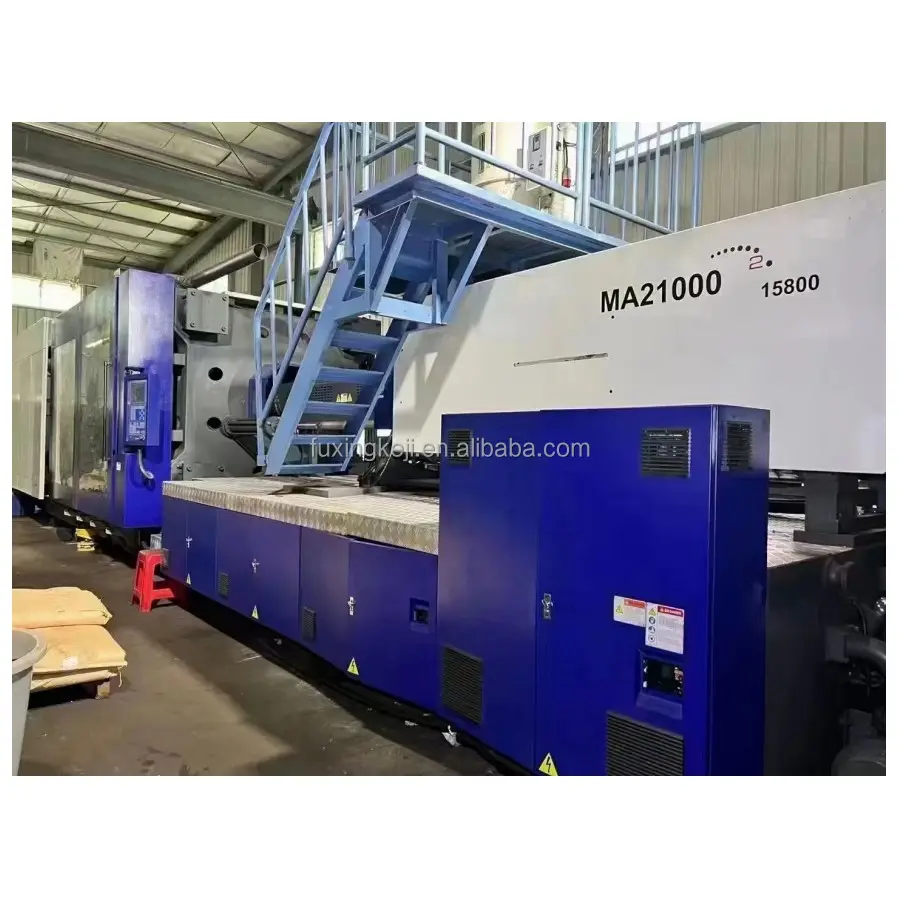 Haitian mesin cetak injeksi 2100 ton MA21000 mesin cetak plastik Servo pembuat produk plastik ukuran besar