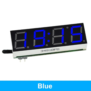 3 in 1 LED RX8025T digitale modulo di tensione della temperatura dell'orologio tempo/termometro/voltmetro DC 5-30V per Arduino