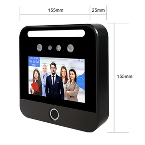 Touch Screen dinamico da 5 pollici controllo accessi facciale impronta digitale rilevazione presenze IR riconoscimento facciale 125Khz tastiera RFID tcp/ip - Product Image 3