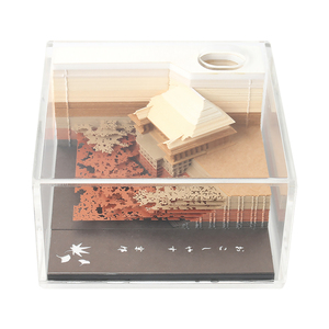 Almohadillas de notas personalizadas para mesa de escritorio, creativo, DIY, Kiyomizu Temple Omoshiroi, bloque 3D, para venta al por mayor y colas - Product Image 2