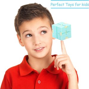 Color Optional Magic Cube Macaron Color Decompression Deformation New Creative Magic <strong>Rubikes</strong> Infinity Cube Fidget <strong>Toy</strong> - Product Image 5