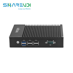 Cheap Dual Nic Thin Client X86 Single Board <strong>Linux</strong> Win10 Business Desktop <strong>Computer</strong> Fanless Mini PC - Product Image 2