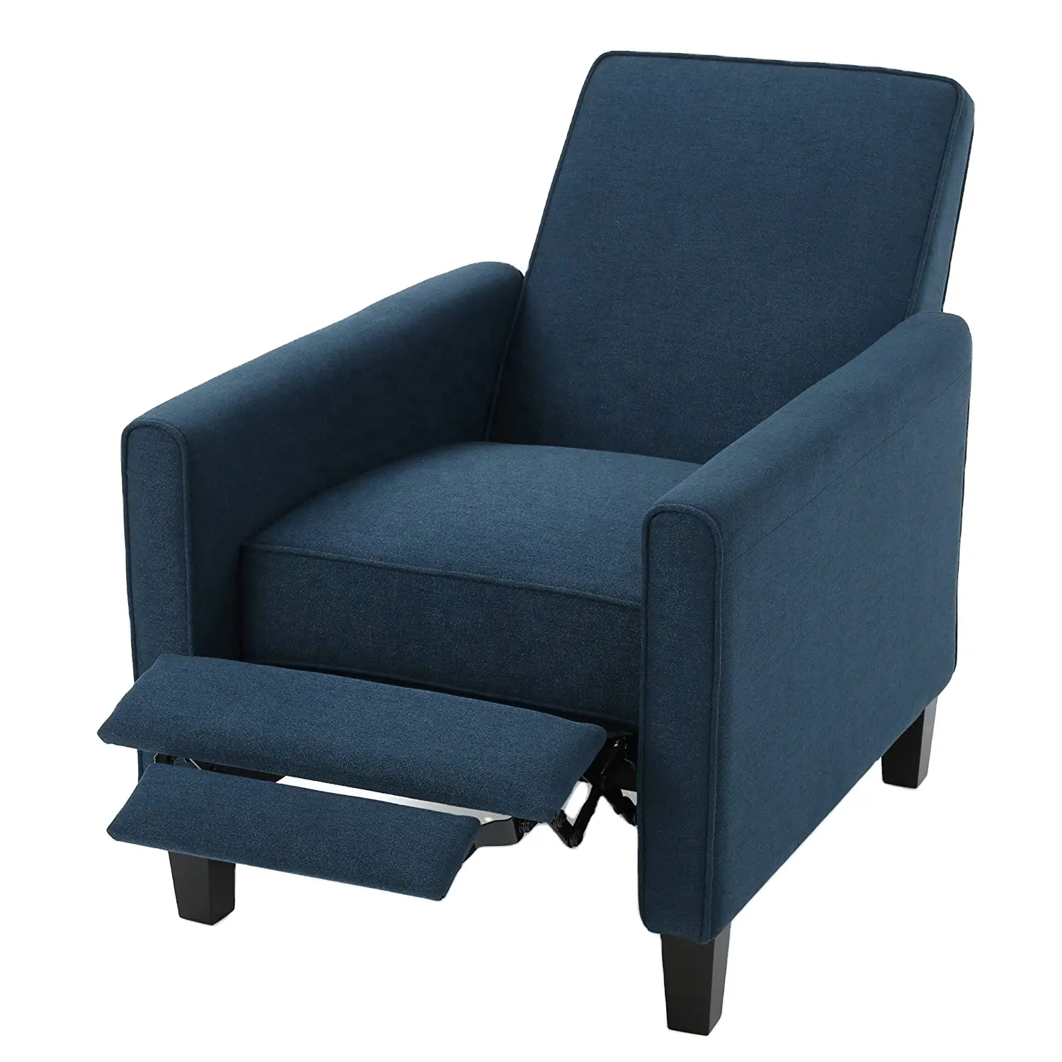 GEEKSOFA Modern Design Leisure Push Cheap Recliner Chair Soft Fabric Seat Cushion for Living Room