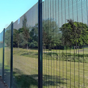 Zuid-Afrikaanse bestseller beveiligingshekwerk, 1,8 meter hoog (2,1 x <span class=keywords><strong>3</strong></span> meter), Clearview anti-klim, milieuvriendelijk, gepoedercoat, laswerk, gaashekwerk - Product Image 5