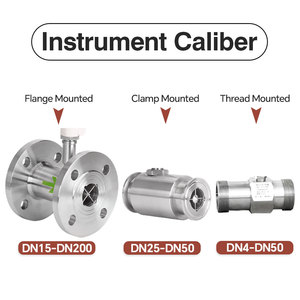 Fabrika fiyatı ile yüksek hassasiyetli 0.2% R 0.5% R 1% R dijital debimetre su sıvı gaz türbin akış ölçer - Product Image 3