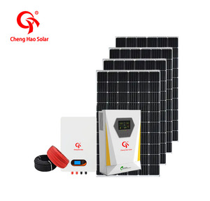 太阳能与能量存储5kw 10KW 20KW太阳能电池板与电池和逆变器完整的家庭太阳能套件 - Product Image 3
