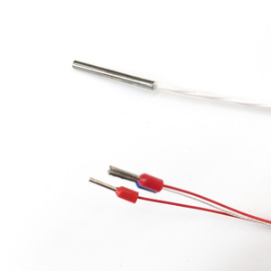 Venta caliente PT100 Termopar Tipo K Sensor de temperatura para controlador de temperatura y aplicaciones de frecuencia
