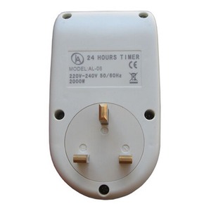 220-240V AC 50Hz 10A UK Stecker Programmier barer Timer-Schalter 24h 7 Tage Woche Digitales LCD-Display CE Elektronische Buchse - Product Image 2