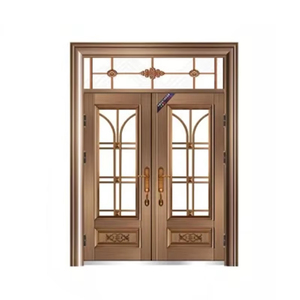 Fabrika doğrudan satış giriş kapısı dayanıklı ana kapı tasarım ön giriş kapıları - Product Image 3