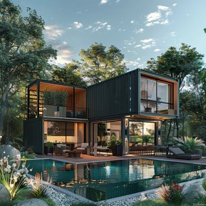 Casa Prefabricada de Design Moderno 2025, Indústria de Contêineres na China, Venda por Atacado de Casas Contêineres Luxuosas para Air Bnb - Product Image 3
