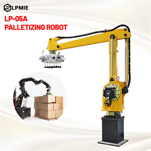 LPMIE Price 25kg Collaborative <strong>System</strong> <strong>Robot</strong> Arm Bag Palletizer Fully Automatic Box Bottle Palletizer <strong>Robot</strong> Machine for Rice Bag - Product Image 1