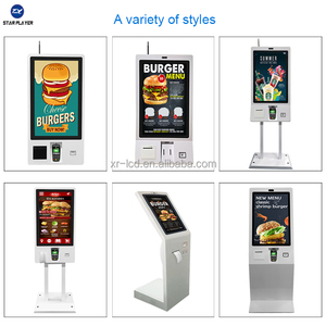 Fast Food restoran için 32 inç All In One Touch Self servis ödeme siparişi Kiosk - Product Image 5