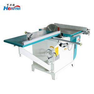 Henrriet özelleştirilmiş ahşap elektrikli kesme makinesi MJ113TD sürgülü masa ile 45/90 derece radyal devirme dairesel testere makinesi