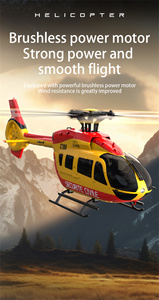 <strong>RC</strong> ERA C190 <strong>RC</strong> Helicopter 1:30 H145 2.4G 6CH 6-Axis Gyro Optical Flow Remote Control Toys for Kids Adults - Product Image 2