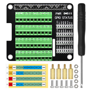 Placa de expansión de terminal GPIO compatible con la serie Raspberry Pi 5 3B/3B +/4B/ZERO