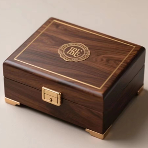 Handmade tùy chỉnh chất lượng cao hộp gỗ cho quần áo mỹ phẩm Nước hoa hiển thị da Quà Tặng thân cây Vali lưu trữ - Product Image 2