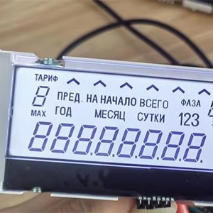 Индивидуальный промышленный дисплей VL-FS-COG экрана с ICG-PCF8576CU чипом на стекле LCD промышленное оборудование для обработки - Product Image 1