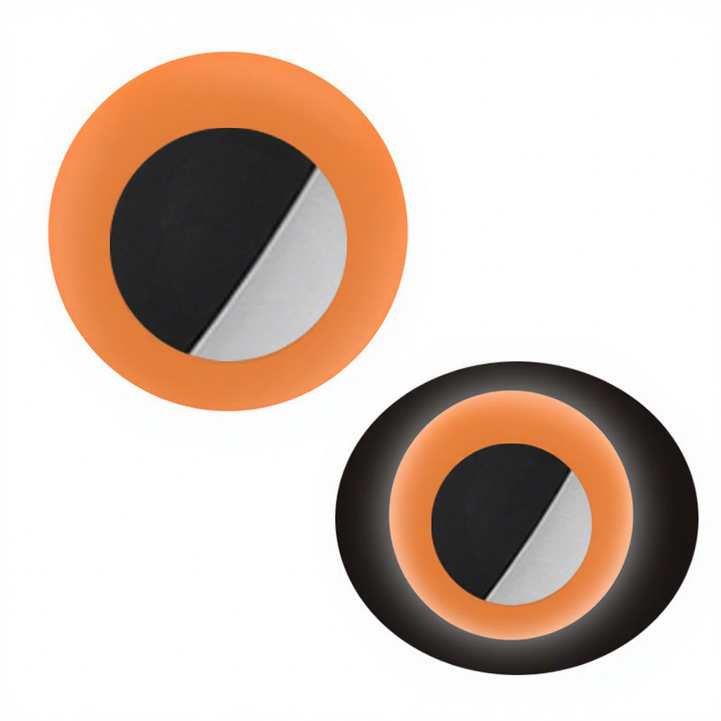 Orange lumineux
