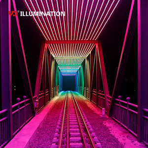 ไฟ LED แถบยาว35W ต่อเมตรไฟ LED สำหรับสระว่ายน้ำใต้น้ำโปรแกรม RGB แบบคงที่ - Product Image 5