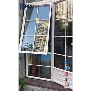 PDP新しく到着したハリケーンインパクトホッパーWindowsフロリダマイアミデイド防水フレンチオーニング窓 - Product Image 1