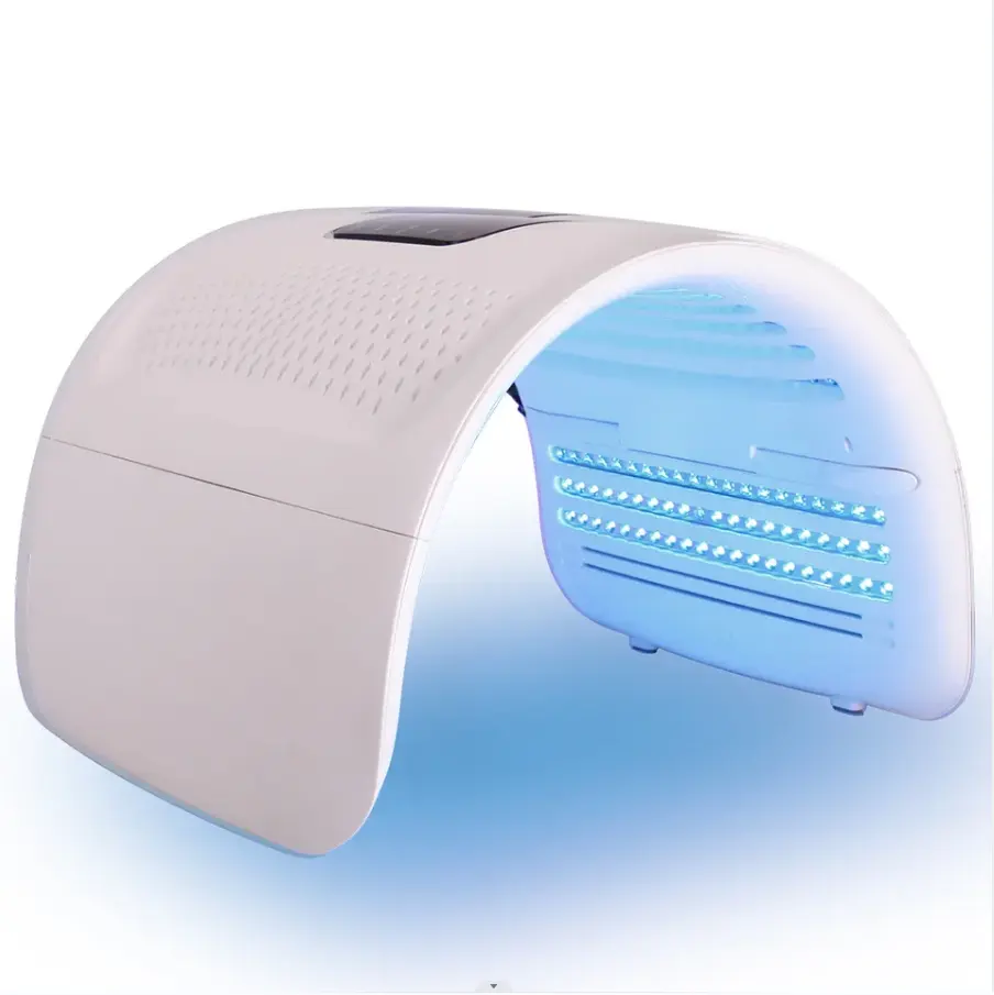 Latest 7 colors beauty phototherapy spa led equipment light nano bio light lamp anti aging energy rejuvenation For Acne