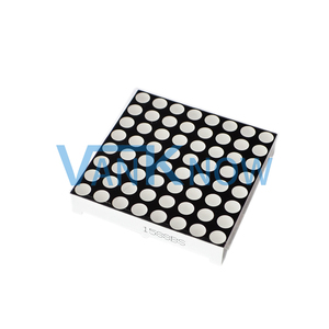 8x8mm LED-Licht anzeige mit grünem oder rotem Punkt matrix 3,75mm Module für Leistungs treiber 1588