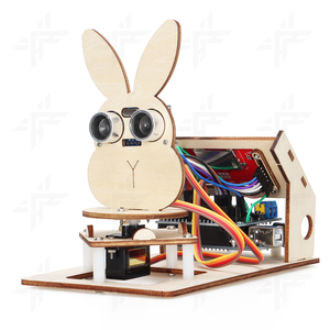 Kit Robot a ultrasuoni di fabbrica per la programmazione di 328P Robot per l'istruzione Kit Robot rilevabile in legno