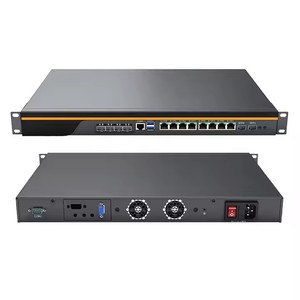 1U VPN Firewall Server with 8*LAN 2*SFP Rack Mount <strong>Network</strong> Security 12th Intel Celeron 3855U DDR4 Pfsense <strong>Computer</strong> in Stock - Product Image 3