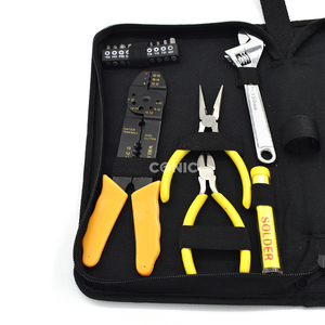 Fabrika toptan 26pc elektronik alet setleri araç seti kanvas çanta - Product Image 6
