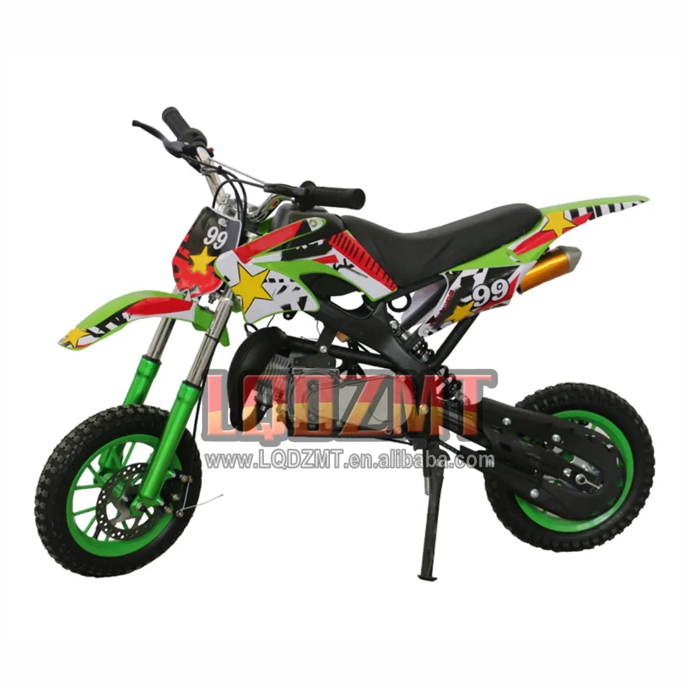 Sepeda motor Trail Mini 50 CC, sepeda motor balap anak Superbike off-road skuter bensin Gunung 2 tak Buggy kecil 49 50 CC